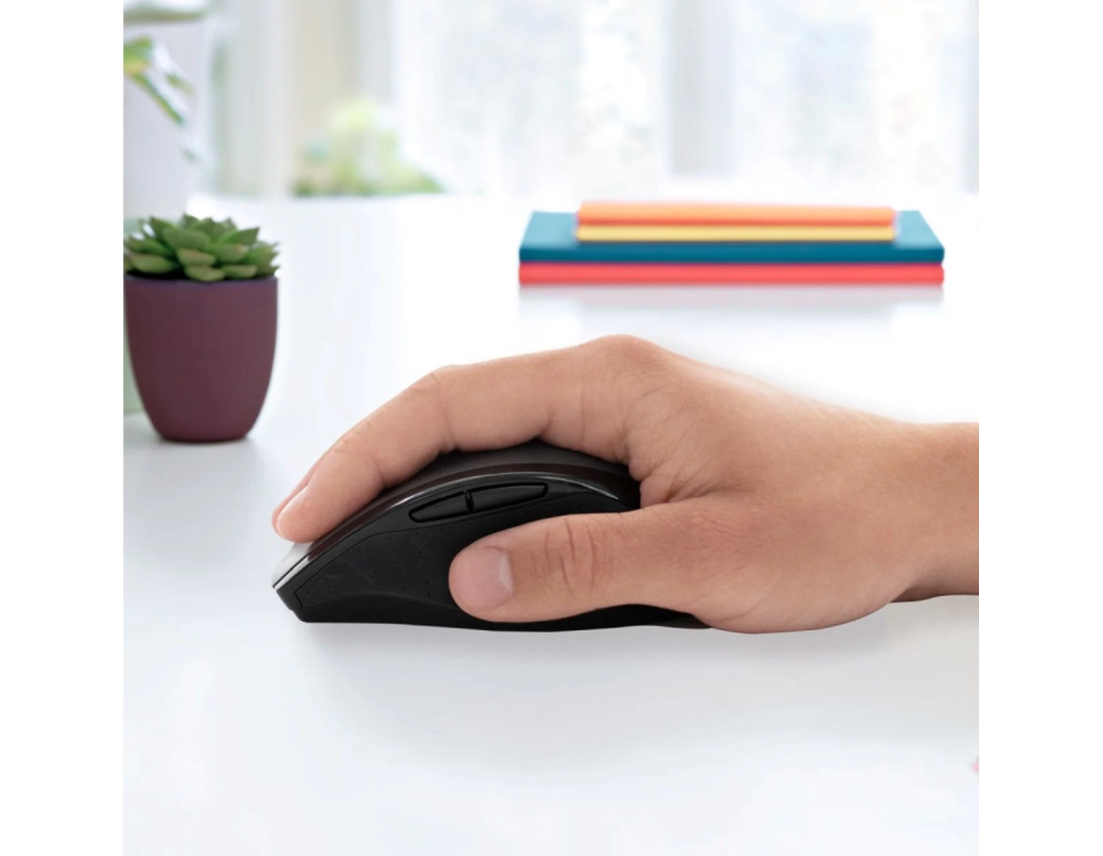 Logitech M705 bežični optički miš, USB, charcoal (910-006034)