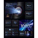 Anker Nebula Capsule 3 Laser prijenosni projektor, DLP 0,23 DMD, FHD, 16:9, HDMI 2.1 / USB-C / AUX-OUT, Google TV (D2426212)