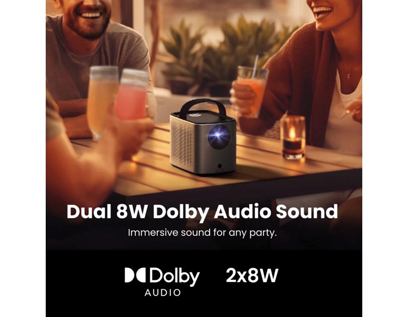 Anker Nebula Mars 3 Air Laser prijenosni projektor, DLP 0,23 DMD, FHD, 16:9, HDMI 2.1 / USB-C / AUX-OUT, Google TV (D2325212)