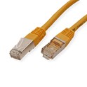Roline VALUE S/FTP (PiMF) mrežni kabel oklopljeni Cat.6, 1.0m, žuti