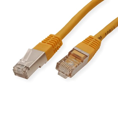 Roline VALUE S/FTP (PiMF) mrežni kabel oklopljeni Cat.6, 3.0m, žuti