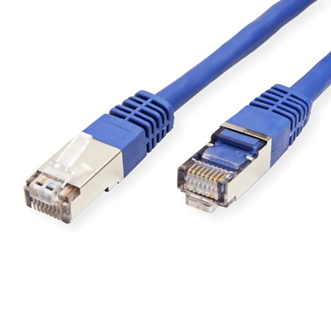 Roline VALUE S/FTP (PiMF) mrežni kabel oklopljeni Cat.6, 1.5m, plavi