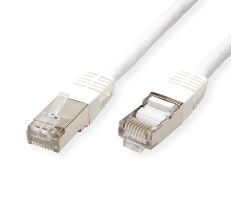 Roline VALUE S/FTP (PiMF) mrežni kabel oklopljeni Cat.6, 2.0m, bijeli