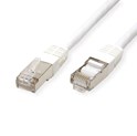 Roline VALUE S/FTP (PiMF) mrežni kabel oklopljeni Cat.6, 2.0m, bijeli
