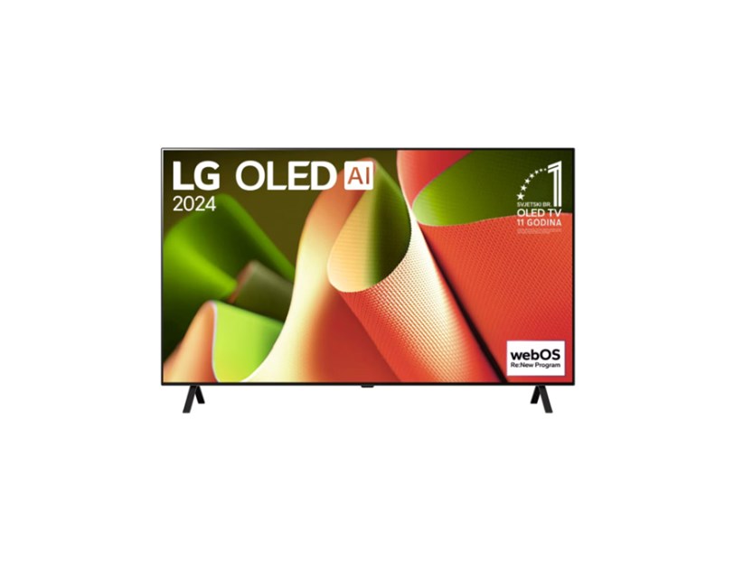 LG 55" (140cm) OLED55B43LA UHD 4K (3840x2160) DVB-T2/C/S2, HDMIx3, USBx2, WebOS 
