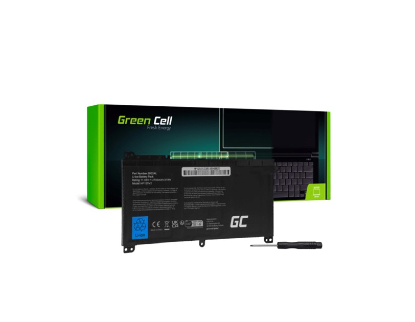 Green Cell (HP125V2) baterija 2700 mAh, 11.55V za HP Pavilion x360 13-U 13-U000 13-U100 Stream 14-AX 14-AX000