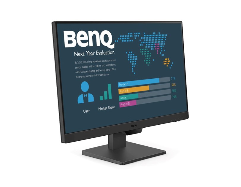 BenQ 24" BL2490 FHD (1920×1080) IPS, 100Hz, 16:9, 5ms, 250cd/m2, 1300:1, 2×HDMI/DP, zvučnici, crni