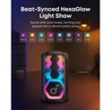 Anker Soundcore Rave 3S AI Karaoke Bluetooth prijenosni zvučnik, 200W, IPX4, 12h reprodukcije, crni (A31A3012)