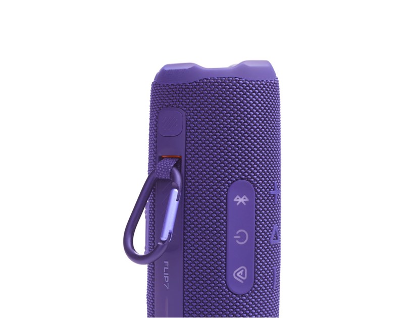 JBL Flip 7 prijenosni zvučnik BT5.4, vodootporan IP68 do 16h slušanja, AI Sound Boost, 45W, Auracast, ljubičasti