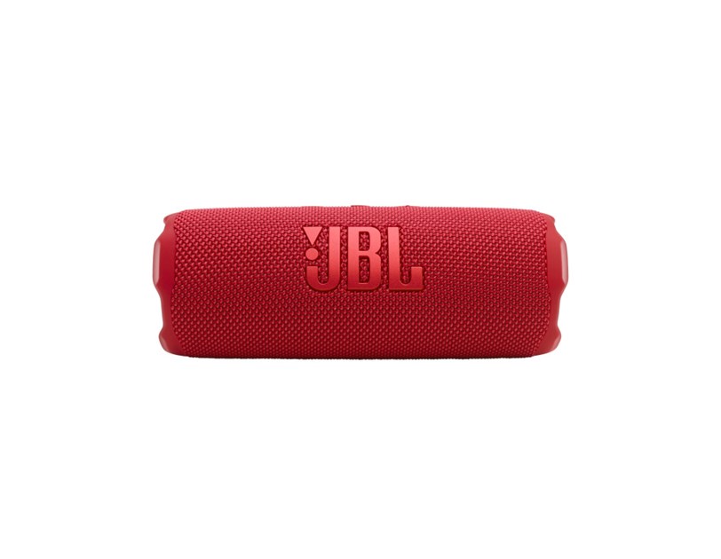 JBL Flip 7 prijenosni zvučnik BT5.4, vodootporan IP68 do 16h slušanja, AI Sound Boost, 45W, Auracast, crveni