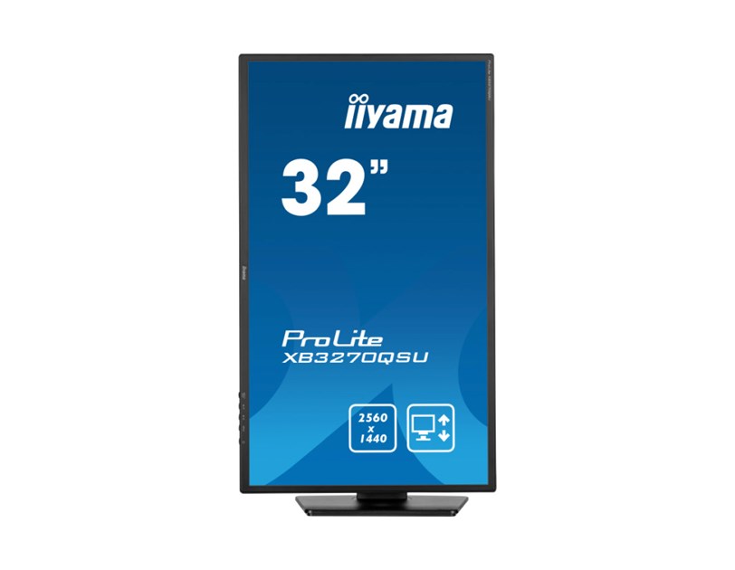 IIYAMA 32"  XB3270QSU-B1 QHD (2560x1440) IPS, pivot, 100Hz, 16:9, 3ms, 250cd/m2, 1200:1, 1xHDMI/DP, 3xUSB, zvučnici, crni