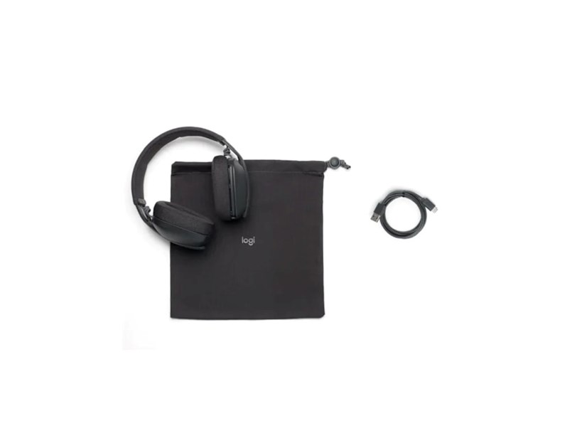 Logitech Zone Vibe 100 bluetooth slušalice sa mikrofonom, grafitno crne (981-001213)