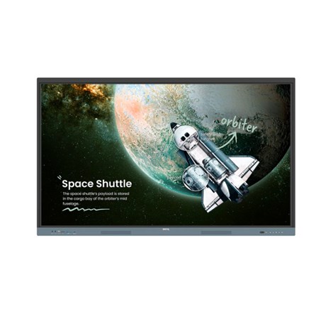 BenQ 65" RE6504 UHD (3840×2160) IPS, 16:9, 8ms, 450cd/m2, 1200:1, 4xHDMI, 1xDP, 2xUSB-A, 1xUSB-C, 2xUSB-B, zvučnici, Android 13.0, crni