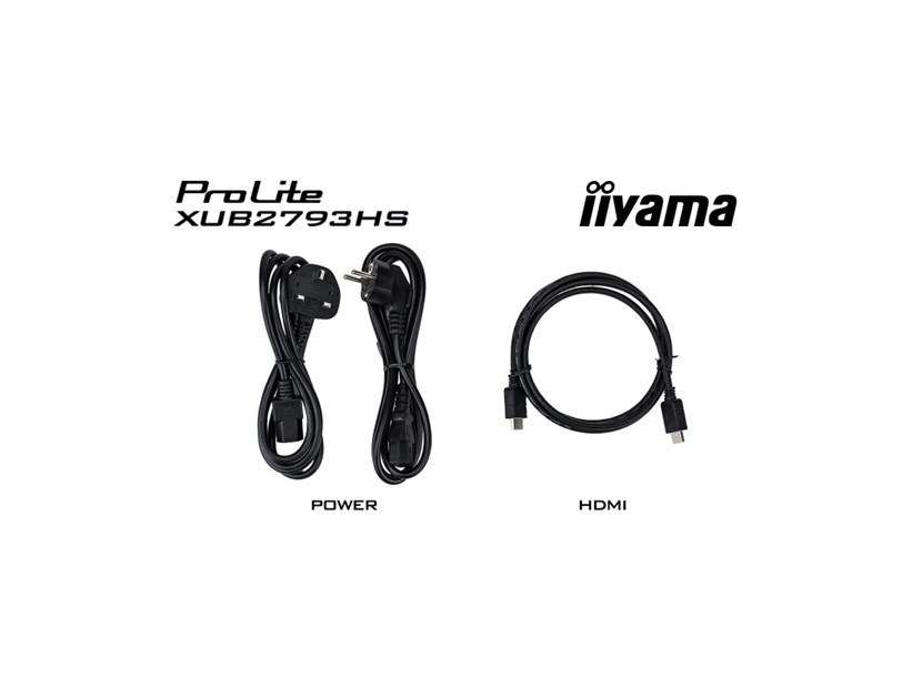 IIYAMA 27" XUB2793HS-B7 FHD (1920x1080) 100Hz, 1ms, 16:9, 300 cd/m2, 1000:1, height, swivel, tilt, pivot, HDMI/DP, zvučnici, crni