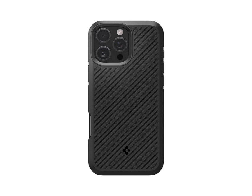 Spigen Core Armor, matte black - iPhone 16 Pro (ACS08157)