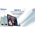 BLACKVIEW MEGA 8 12/512GB, 13" FHD (1200x1920) IPS, 13MP/50MP, WiFi, DokeOS P 4.1 + preklopna torbica, zaštita za staklo, stylus pen, bez adaptera, plavi