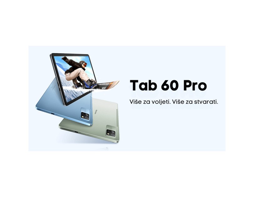 BLACKVIEW Tab 60 PRO 8/128 GB LTE, 10.1" HD (800x1280) IPS, 5MP/8MP, WiFi, DokeOS_P 4.0 + preklopna torbica, zaštita za staklo, bežična tipkovnica, bežičan miš, stylus olovka, s adapterom, sivi