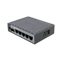 MikroTik hEX S (2025) Switch E60iUGS 5x Gigabit Ethernet ports, 1x Gigabit Ethernet POE port, 512 MB RAM, metalno kućište, ARM 64bit
