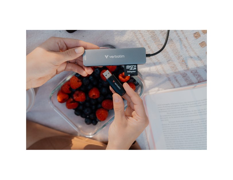 Verbatim V200 Metal 128GB USB 3.2 Aluminium, R/W: 200/80 MB/s