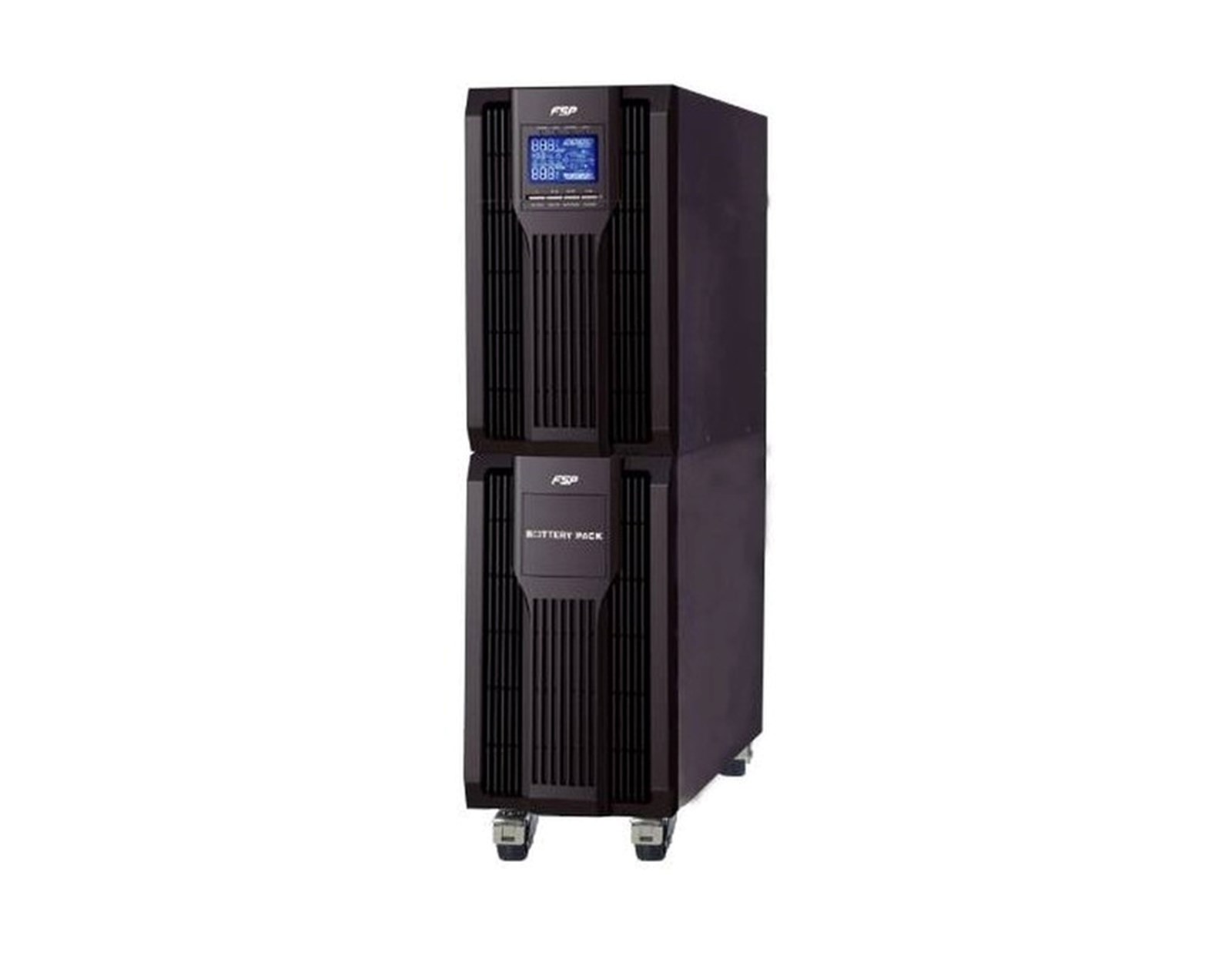 Fortron Source UPS Champ Tower 6000VA/5400W, On-line double conversion, USB, RS-232, EPO, 16×9Ah, LCD