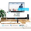 WOOX WiFi Smart univerzalni IR daljinski upravljač, WooxHome app, glasovna kontrola - Alexa & Google Assistant, bijeli (R4294) 