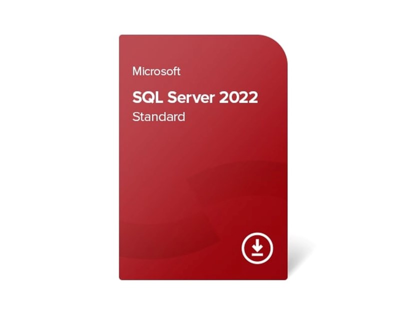 Microsoft SQL Server 2022 Standard (2 cores) ESD elektronička licenca