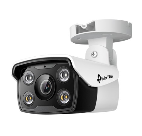 TP-Link VIGI C340 Full color kamera 2K 4MP, H.265+, 2.8mm leća, RJ45, PoE/12V DC, Night Vision, microSD, dvosmjerni audio, detekcija pokreta, vodootporna IP67, VIGI app