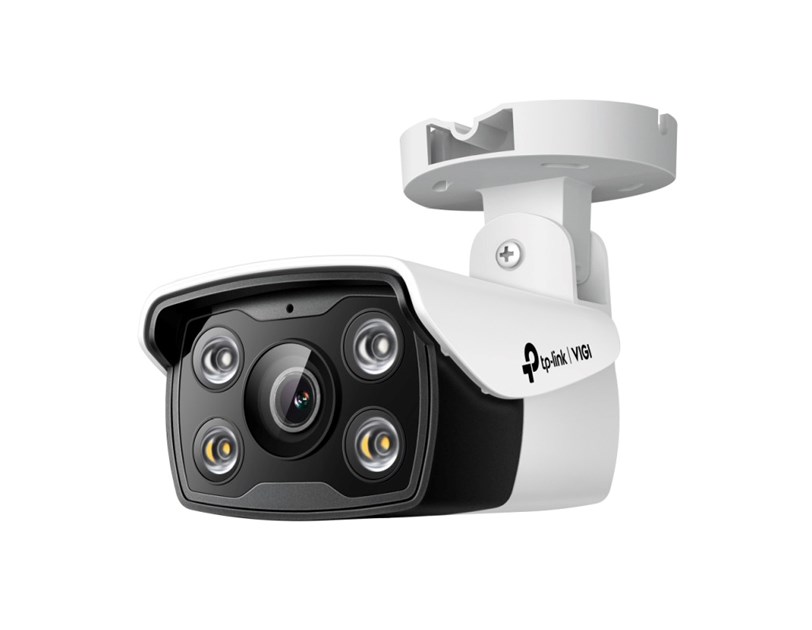 TP-Link VIGI C340 Full color kamera 2K 4MP, H.265+, 2.8mm leća, RJ45, PoE/12V DC, Night Vision, microSD, dvosmjerni audio, detekcija pokreta, vodootporna IP67, VIGI app