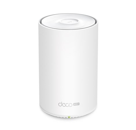 TP-Link Deco X20 4G+ AX1800 Whole-Home Mesh Wi-Fi 6, 574Mbps/1201Mbps (2.4GHz/5GHz), 802.11ax/ac/n/a/b/g, 2×G-LAN, Deco App
