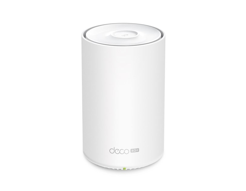 TP-Link Deco X20 4G+ AX1800 Whole-Home Mesh Wi-Fi 6, 574Mbps/1201Mbps (2.4GHz/5GHz), 802.11ax/ac/n/a/b/g, 2×G-LAN, Deco App