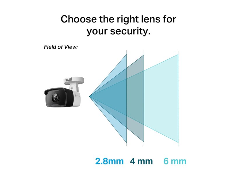TP-Link vanjska IP Dome kamera, H.265+ video, 3MP, 2.8mm leća, RJ45, PoE, Night Vision, detekcija pokreta, vodootporna IP67, VIGI app