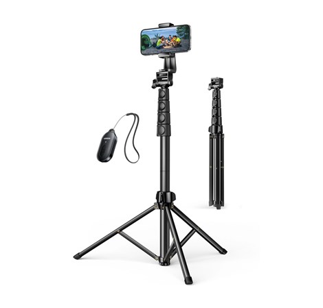 UGREEN Selfie stick 3u1 Tripod s bluetooth daljinskim do 7.2 incha, crni