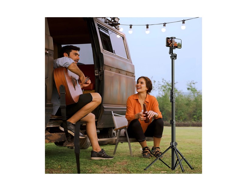 UGREEN Selfie stick 3u1 Tripod s bluetooth daljinskim do 7.2 incha, crni