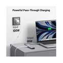 UGREEN 7-portni USB-C HUB na 1xUSB-A 3.2, 2xUSB-C 3.2, 1xSD/TF čitač memorijskih kartica, 1xUSB-C za napajanje, 1x HDMI, sivi