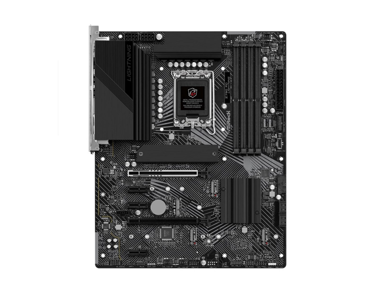 ASRock MB Z790 PG Lightning, S.1700, 4×DDR5/7200+(OC), PCIe 5.0, USB-C, HDMI, ATX