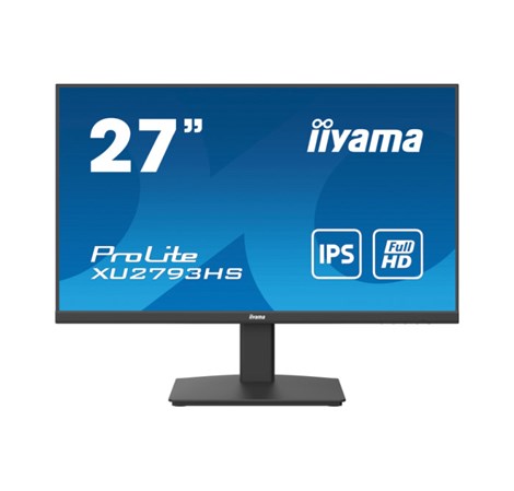 IIYAMA 27" XU2793HS-B7 FHD (1920x1080) IPS, 100Hz, 16:9, 300 cd/m2, 1300:1, HDMI/DP, zvučnici, crni