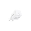 UGREEN zidni punjač 20W, 1×USB-C, GaN, bijeli