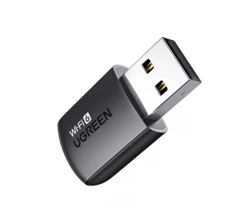 UGREEN AX900 Bežični mrežni adapter kartica, USB 3.0, Dual band, Wi-Fi 6, 900 Mbps brzina, crni