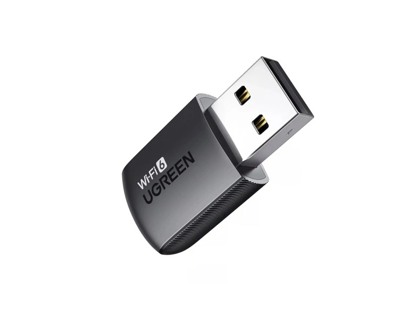 UGREEN AX900 Bežični mrežni adapter kartica, USB 3.0, Dual band, Wi-Fi 6, 900 Mbps brzina, crni