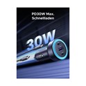 UGREEN auto punjač 30W s 3 ulaza, 2x USB-C, USB-A, PD3.0/QC3.0, sivi