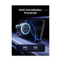 UGREEN auto punjač 30W s 3 ulaza, 2x USB-C, USB-A, PD3.0/QC3.0, sivi