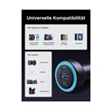 UGREEN auto punjač 30W s 3 ulaza, 2x USB-C, USB-A, PD3.0/QC3.0, sivi