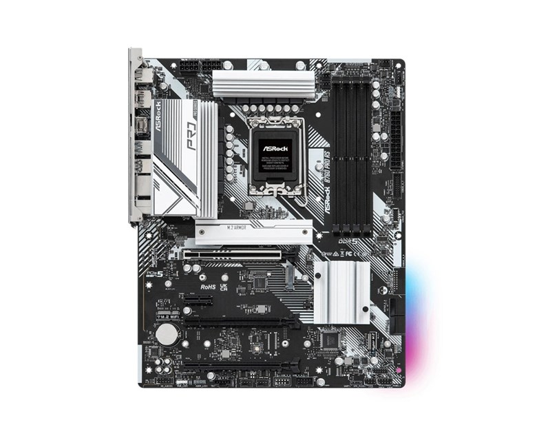 ASRock MB B760 PRO RS, S.1700, DDR5/7200MHz(OC), PCIe 5.0, 2.5 G-LAN, DP/HDMI, ATX