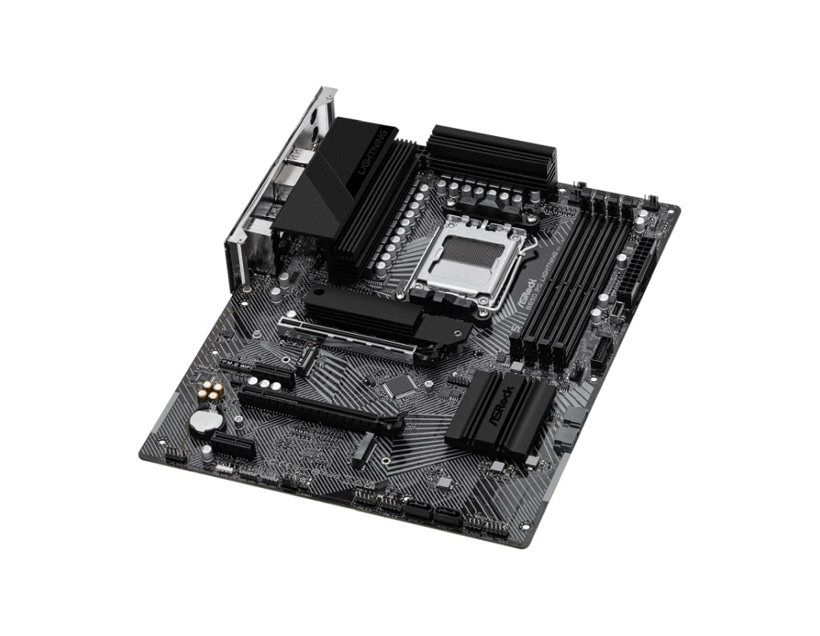 Asrock MB B650 PG Lightning, AM5, 4xDDR5/7200MHz(OC), PCIe 4.0, 2.5 G-LAN, USB-C, HDMI, ATX