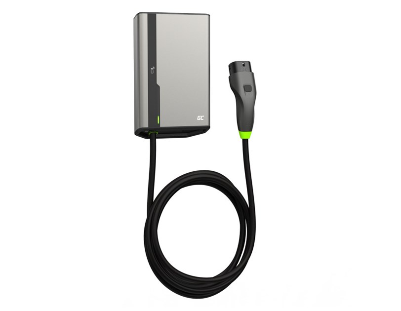Green Cell (EVGC021B2250) HabuDen 22kW 32A,  punjač Tip 2 za punjenje električnih vozila i Plug-In hibrida, 5m, NFC/RFID GC App BT/WiFi