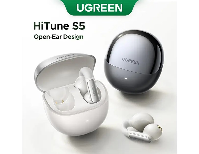UGREEN slušalice HiTune S5, in-ear, bežične, BT5.4, bijele
