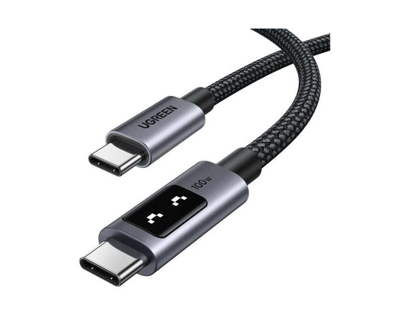 UGREEN Uno USB-C (M) na USB-C (M), PD 100W, 480 Mbps, 2m