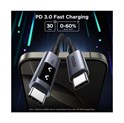 UGREEN Uno USB-C (M) na USB-C (M), PD 100W, 480 Mbps, 2m