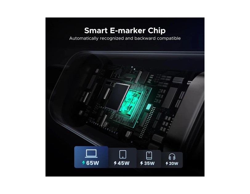 UGREEN Uno USB-C (M) na USB-C (M), PD 100W, 480 Mbps, 2m