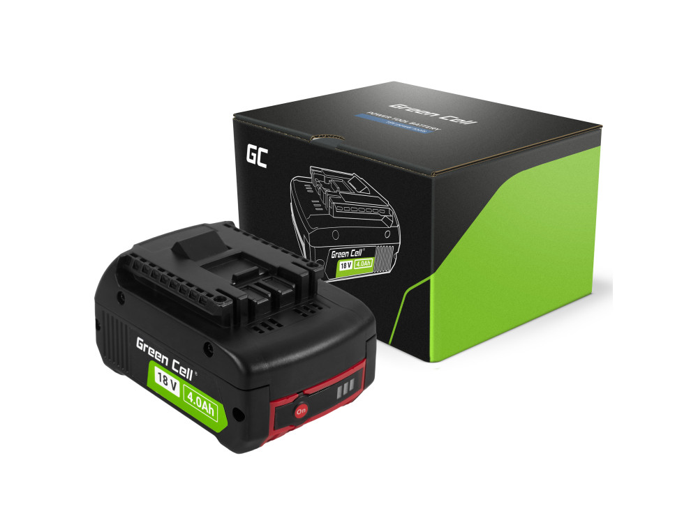 Green Cell (PTBO18V4) baterija 4Ah/18V za Bosch alat, GBA1600Z00038